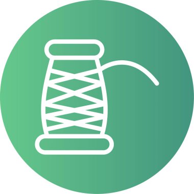 Bir gaz simgesinin vektör illüstrasyonu