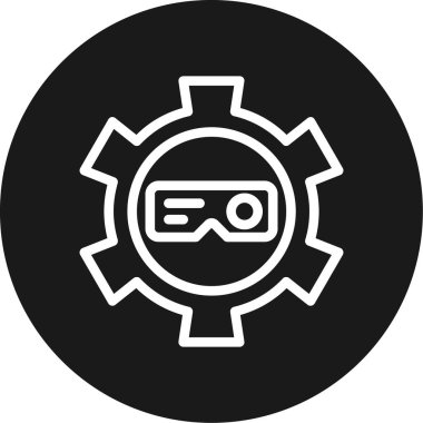 seo modern simgesinin vektör illüstrasyonu