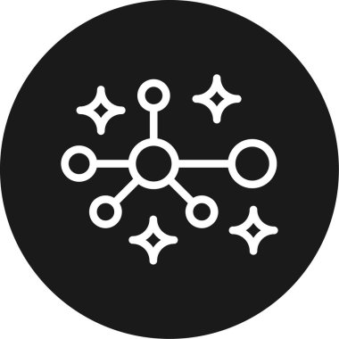 seo modern simgesinin vektör illüstrasyonu