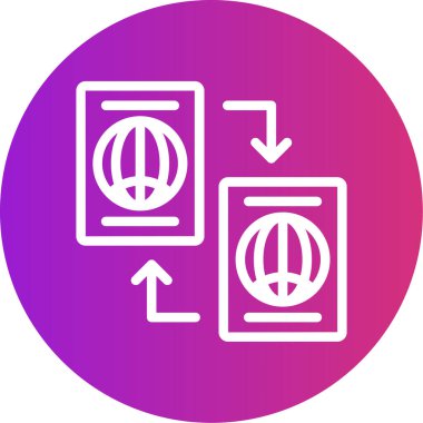 seo modern simgesinin vektör illüstrasyonu