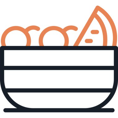 Kase kase ikonu taslak şeklinde.