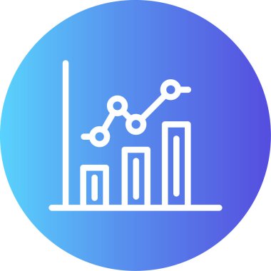  Satır Ölçümleme Gradyan Çemberi Simgesi