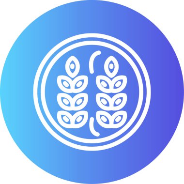 Bir çelengin vektör illüstrasyonu