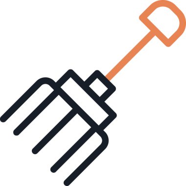 Çekiç Ağı simgesi basit illüstrasyon