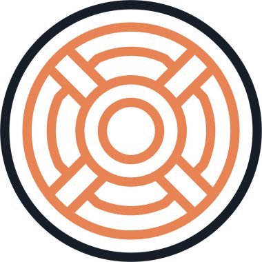 Hedefin vektör illüstrasyonu