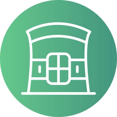 Modern b 'nin vektör illüstrasyonu inşa simgesinden yoksun