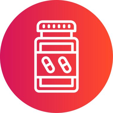 vektör uyuşturucu ikonu illüstrasyonu