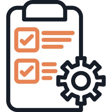 Dişli simgesi olan pano