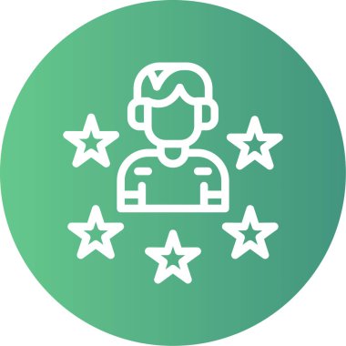 seo modern simgesinin vektör illüstrasyonu