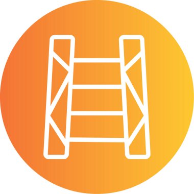 Modern eğitim ikonunun vektör illüstrasyonu