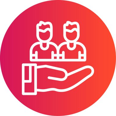 seo modern simgesinin vektör illüstrasyonu