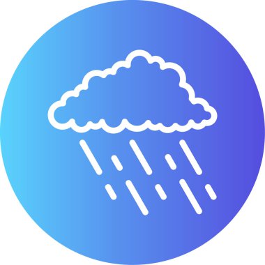 vektör bulut simgesi