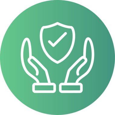 İşaretleme simgesi vektör illüstrasyonunu kontrol et