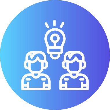 İş simgesinin vektör illüstrasyonu