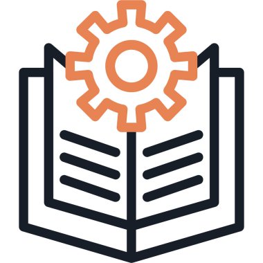 Teçhizat Web simgesi basit illüstrasyon