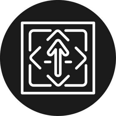 seo modern simgesinin vektör illüstrasyonu