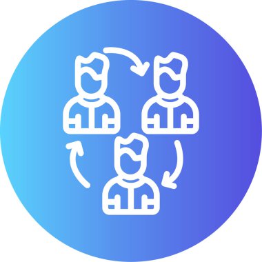 Grup İnsanları. Basit tasarım