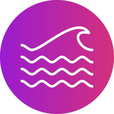 El salla. Web simgesi basit illüstrasyon