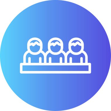 Modern b 'nin vektör illüstrasyonu simge insanlarından yoksun