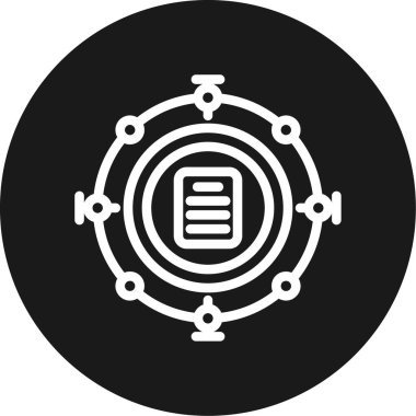 veri analiz simgesi, basit biçim