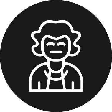 Bir Cadılar Bayramı simgesinin vektör illüstrasyonu