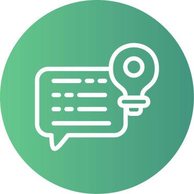 Arama simgesi vektör illüstrasyonu