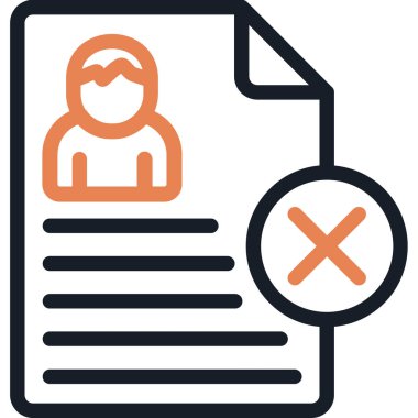 Belge. Web simgesi basit illüstrasyon