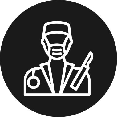 Doktor Simge vektör illüstrasyonu