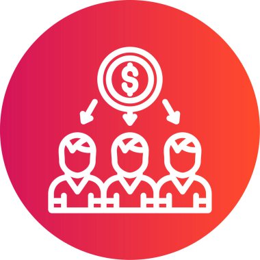 iş simgesi vektör illüstrasyonu