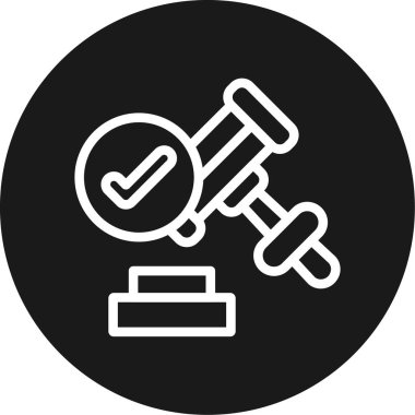 Modern simgenin vektör illüstrasyonu