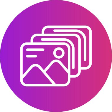 kamera vektör simgesi modern basit illüstrasyon