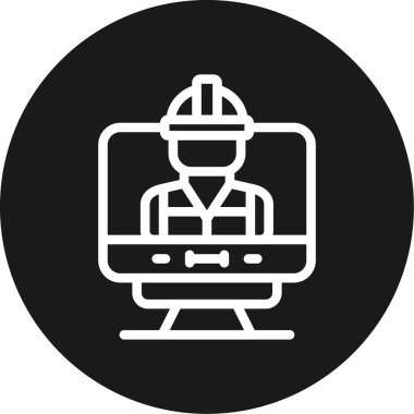 seo modern simgesinin vektör illüstrasyonu