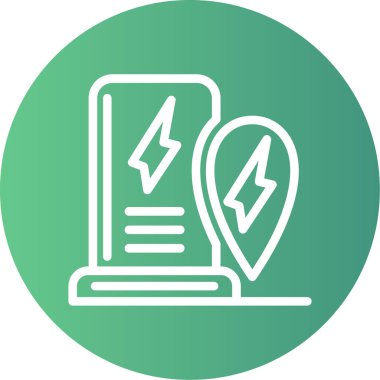 eşsiz kitap ve harita vektör çizgisi simgesi