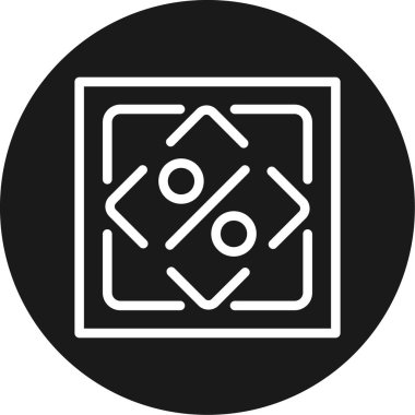 Modern simgenin vektör illüstrasyonu