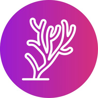 Eşsiz Bitki Vektörü Kabartma Simgesi