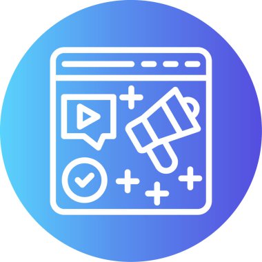 Web simgesi tasarımı vektör illüstrasyonu