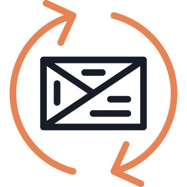 e- posta vektör simgesi