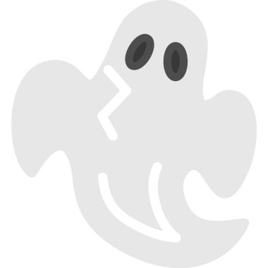 Cadılar Bayramı hayaletinin vektör çizimi