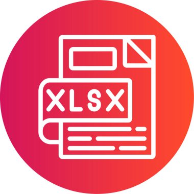 vektör x dosya simgesi