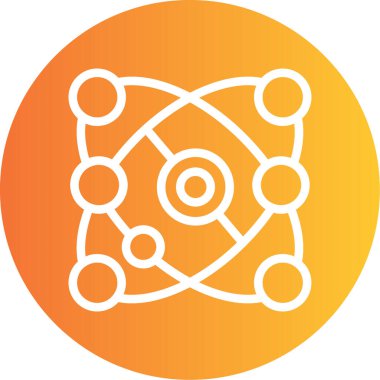 Seo simgesinin vektör illüstrasyonu