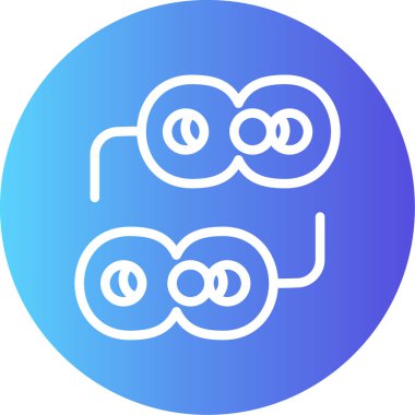 Modern bir simgenin vektör illüstrasyonu