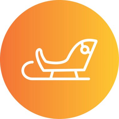 Güzel bir daireye sahip bir kuşun vektör çizimi