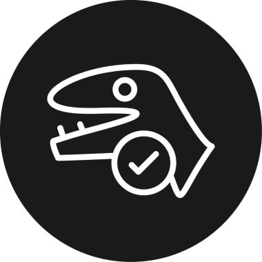 Dinozor Hattı Çemberi BG Simgesi