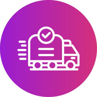 araba simgesi vektör illüstrasyonu