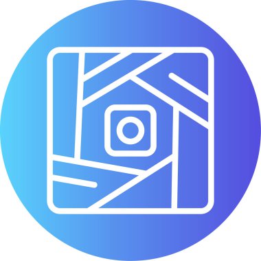 Bir ev simgesinin vektör illüstrasyonu