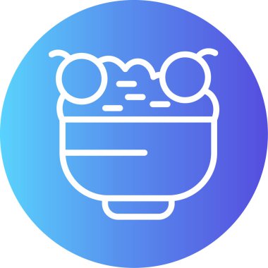 Gıda simgesinin vektör illüstrasyonu