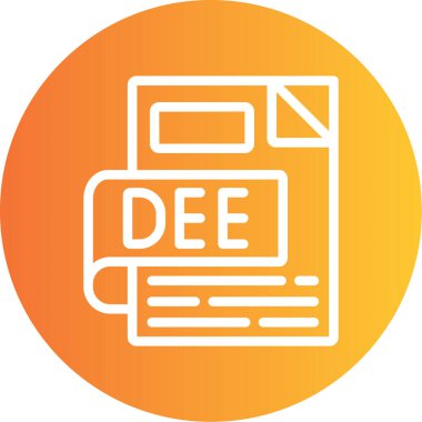 dosya biçimi vektör illüstrasyonuName