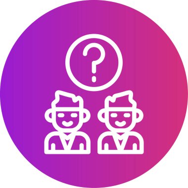 Web ve mobil illüstrasyon için vektör simgesi