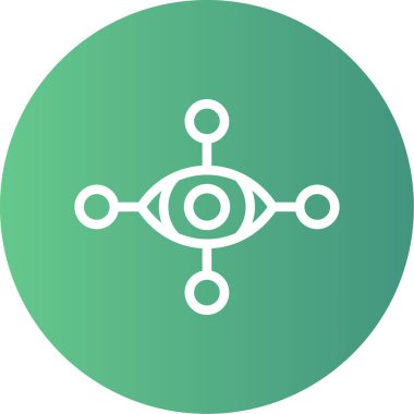 Modern simgenin vektör illüstrasyonu