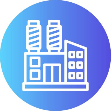 vektör binaları illüstrasyon, şehir simgesi